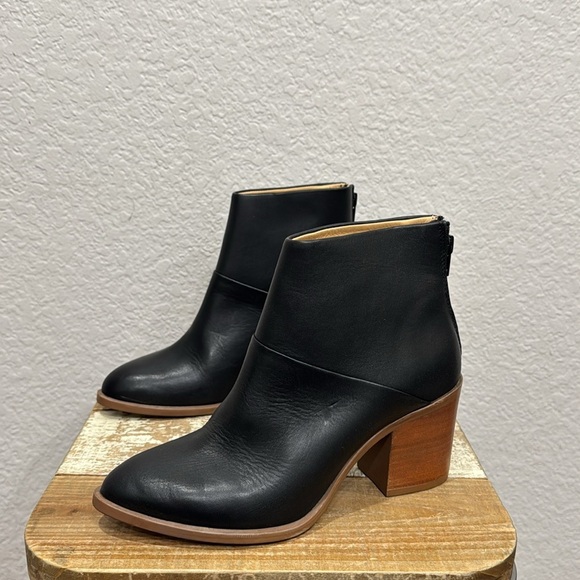 Nisolo Dari Commuter Black Leather Boot Size 7.5 - Picture 7 of 10